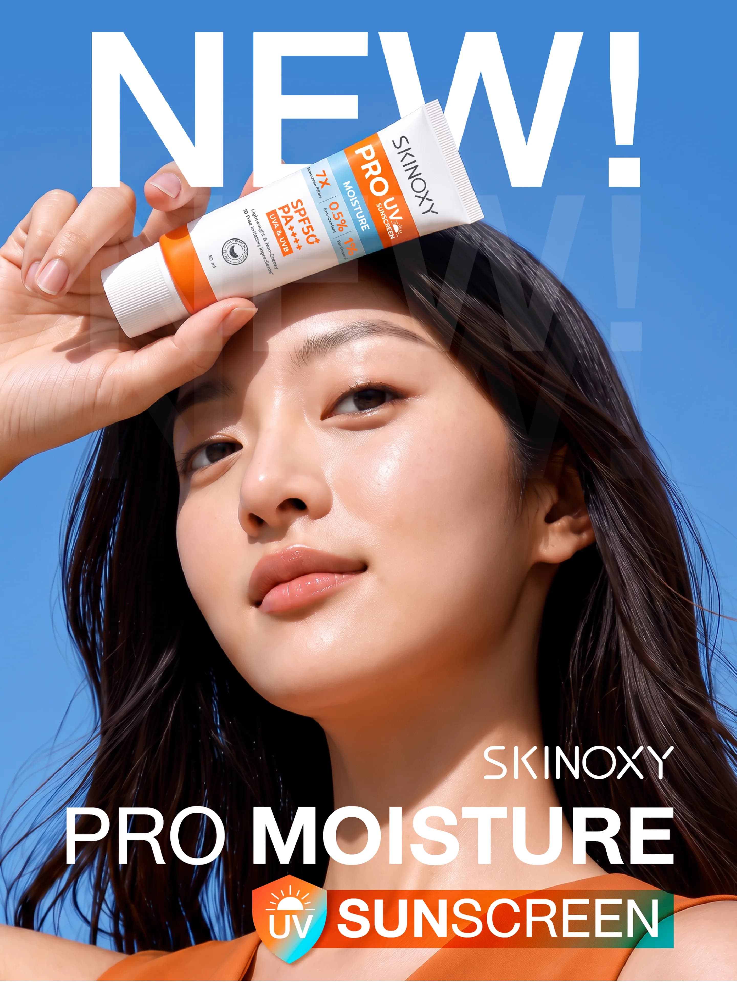 SKINOXY PRO MOISTURE UV SUNSCREEN SPF50+ PA++++